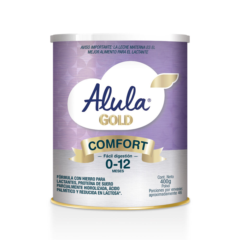 FORMULA-INFANTIL-ALULA-GOLD-COMFORT -(0-12-M   -TAR-X-400GR-imagen